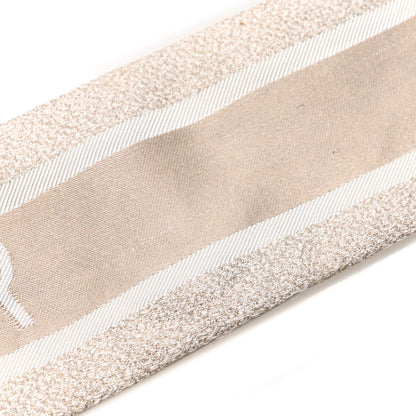Christian Dior Silk Twill D-Floral Mitzah Scarf White Multicolor 3 of 5