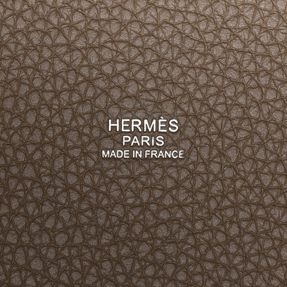 Hermes Taurillon Clemence Picotin Lock 18 PM Etoupe 6 of 13