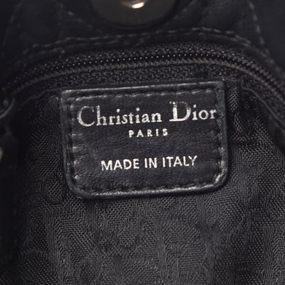 Christian Dior Lambskin Cannage Soft East West Tote Black 6 of 13