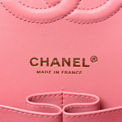 Chanel Caviar Quilted Medium Double Flap Pink 6 of 11