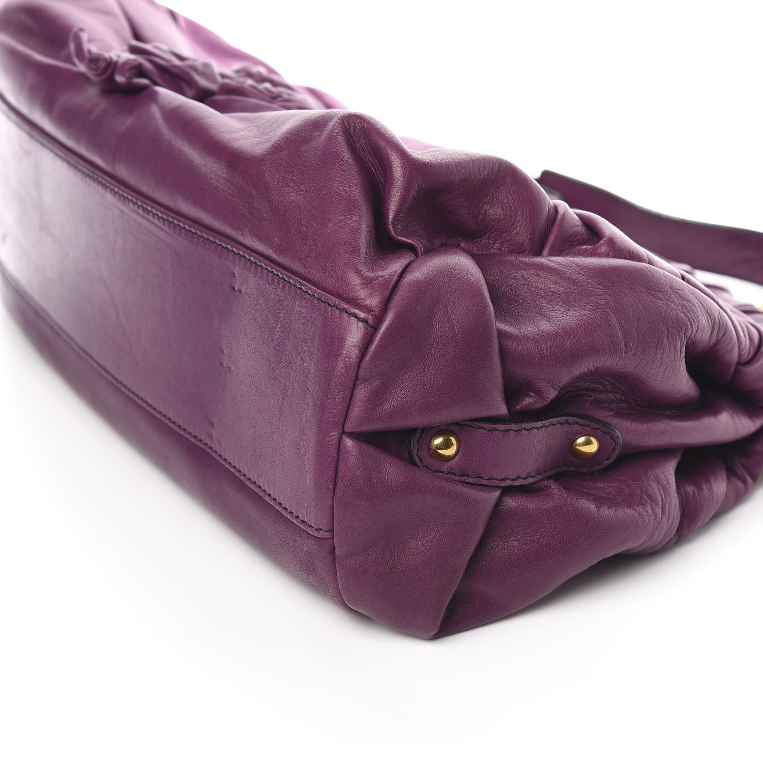Valentino Garavani Nappa Jardin Rose Frame Duffel Purple 11 of 12