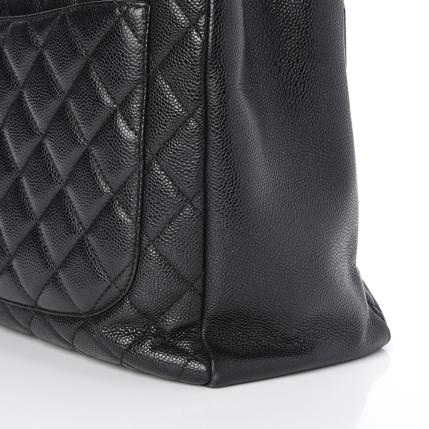 Chanel Caviar Quilted Grand Shopping Tote GST Black 10 of 10