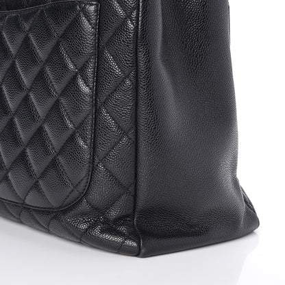 Chanel Caviar Quilted Grand Shopping Tote GST Black 10 of 10