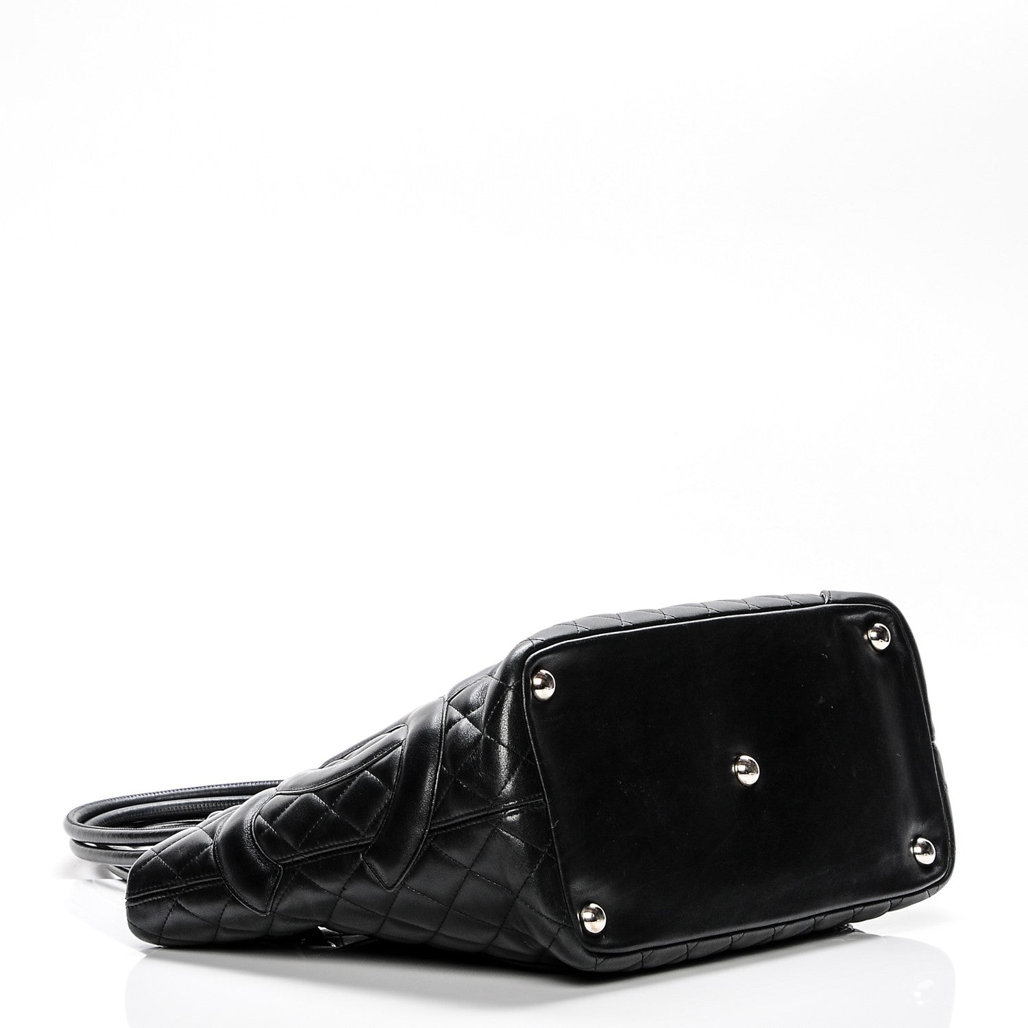 Chanel Calfskin Quilted Large Cambon Tote Black 4 of 7