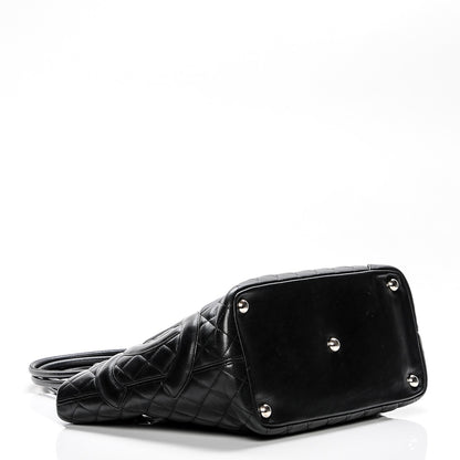 Chanel Calfskin Quilted Large Cambon Tote Black 4 of 7