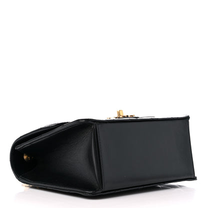 Chanel Shiny Lambskin Quilted Mini Flap Black 4 of 10