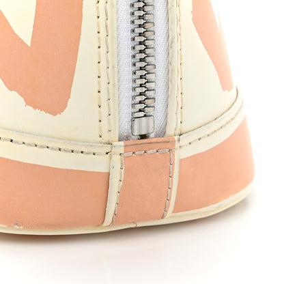 Louis Vuitton Graffiti Alma MM Peach 19 of 19