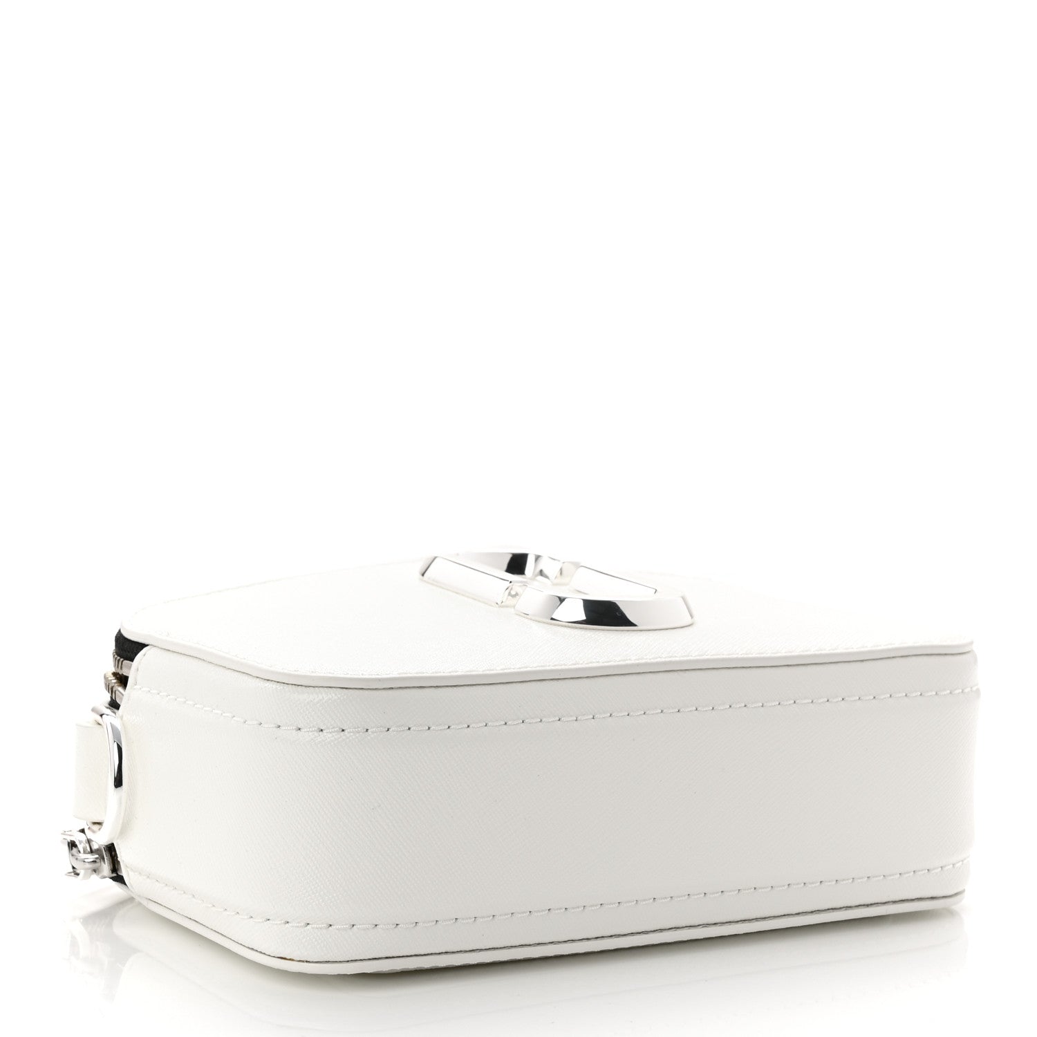 Marc Jacobs Saffiano Small Snapshot Camera Bag White 4 of 11