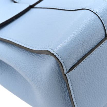 Mulberry Classic Grain Calfskin Small Bayswater Porcelain Blue 10 of 15