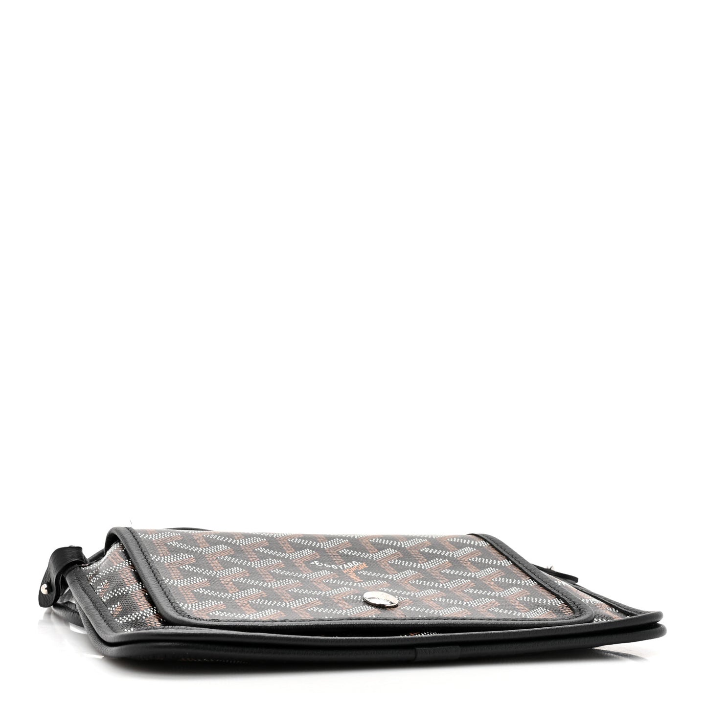 Goyardine Plumet Wallet Clutch Black