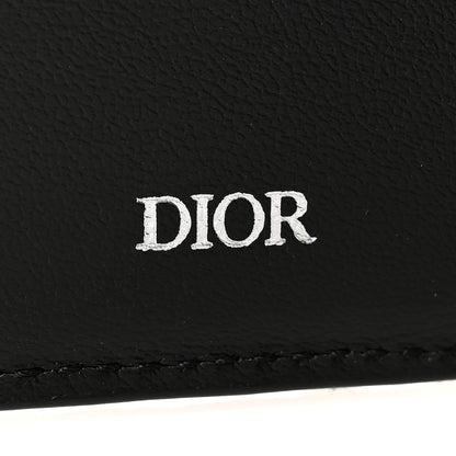 Christian Dior Oblique Calfskin Saddle Bifold Wallet Black 6 of 7