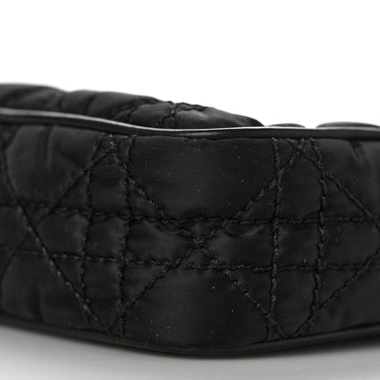 Christian Dior Nylon Cannage Zipped Pouch Black 8 of 8