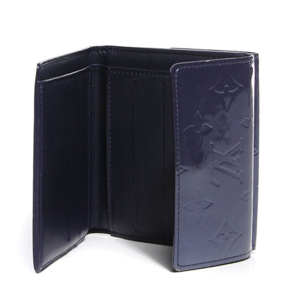 Louis Vuitton Vernis Elise Wallet Indigo 5 of 7