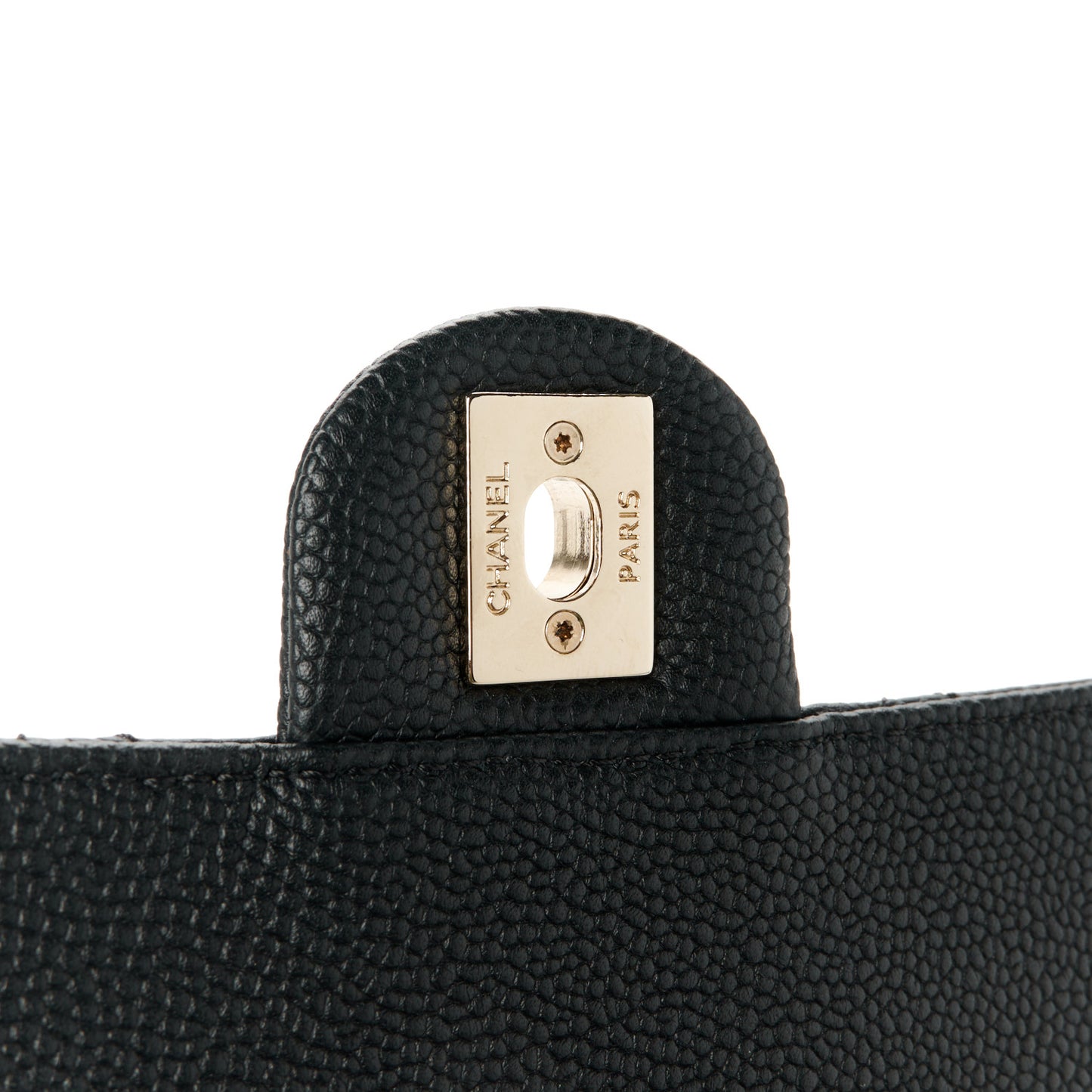 Caviar Quilted City Walk Flap Black