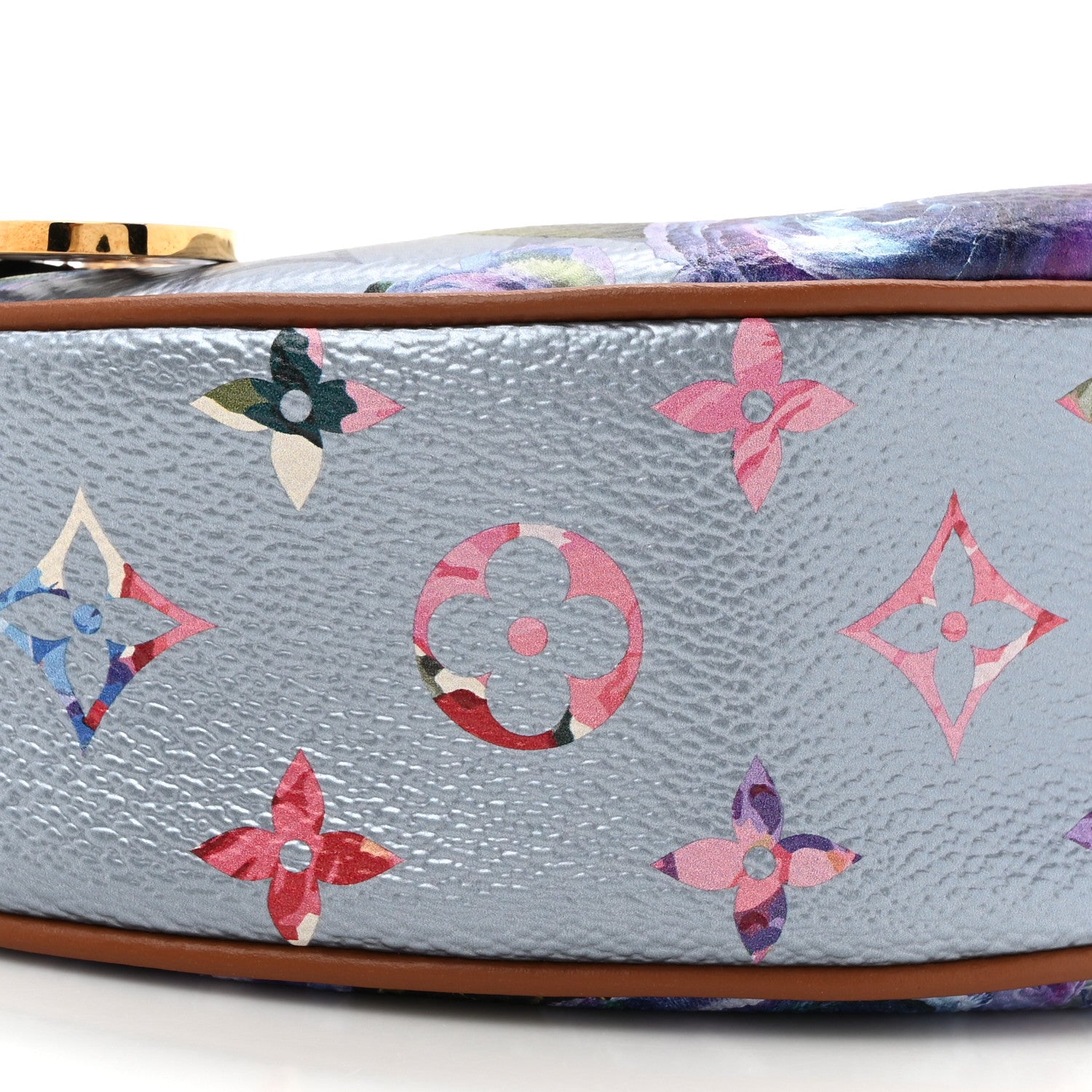 Louis Vuitton Metallic Monogram LV Garden Loop PM Blue 9 of 9