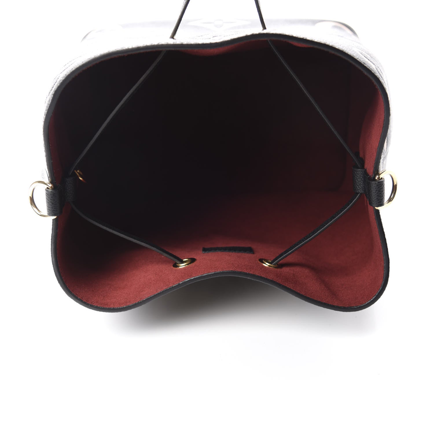 Louis Vuitton Empreinte Monogram Giant Neonoe MM Black Beige 6 of 11
