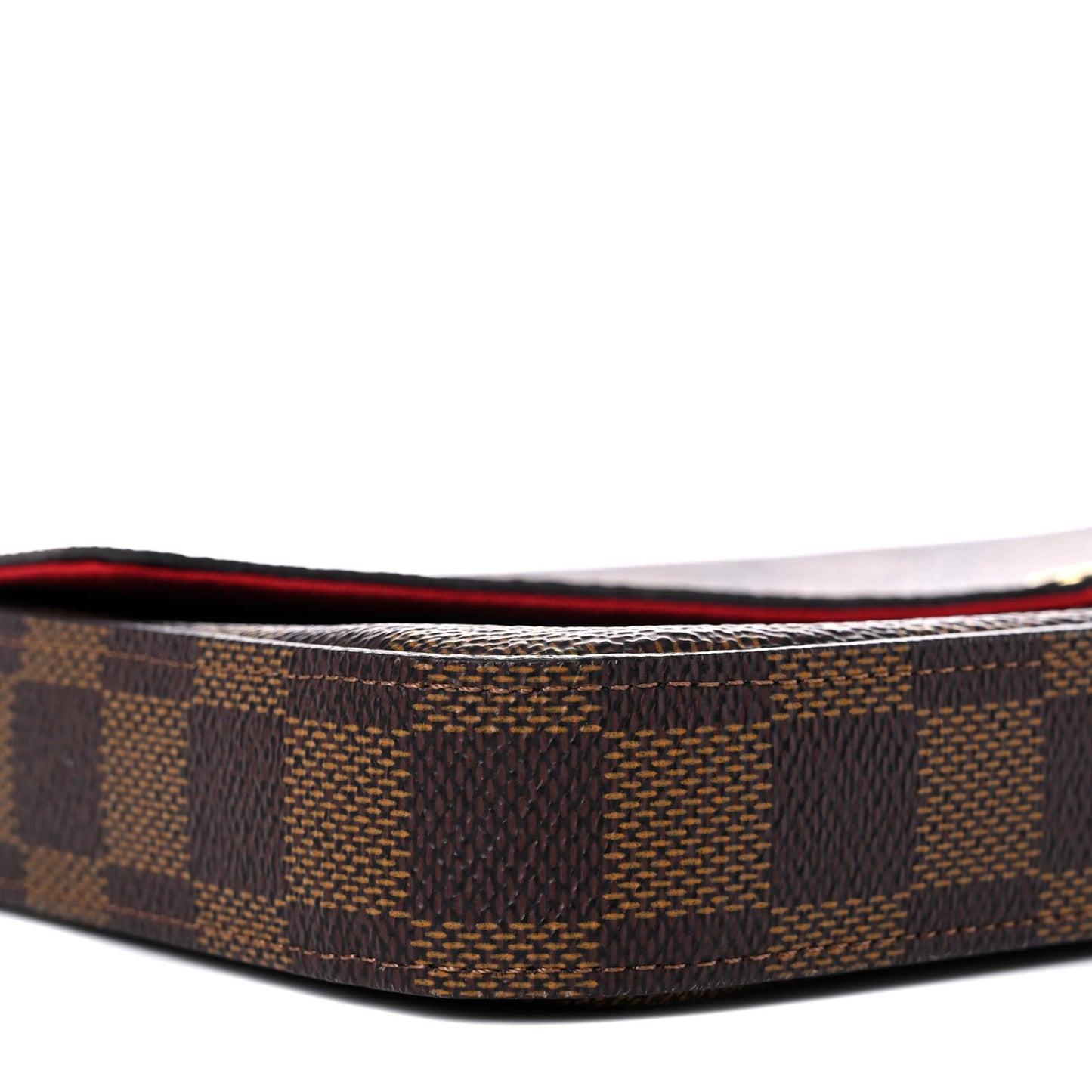 Damier Ebene Pochette Felicie Chain Wallet