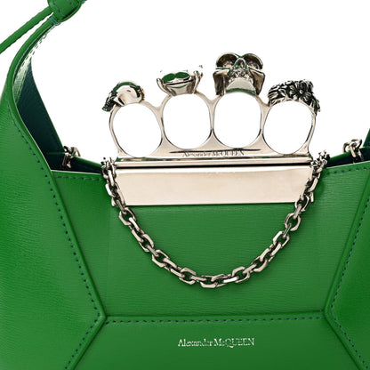 Alexander McQueen Calfskin Mini The Jeweled Hobo Green 8 of 11