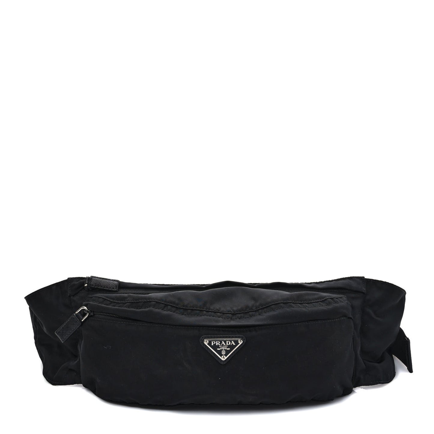 Tessuto Nylon Montagna Belt Bag Black