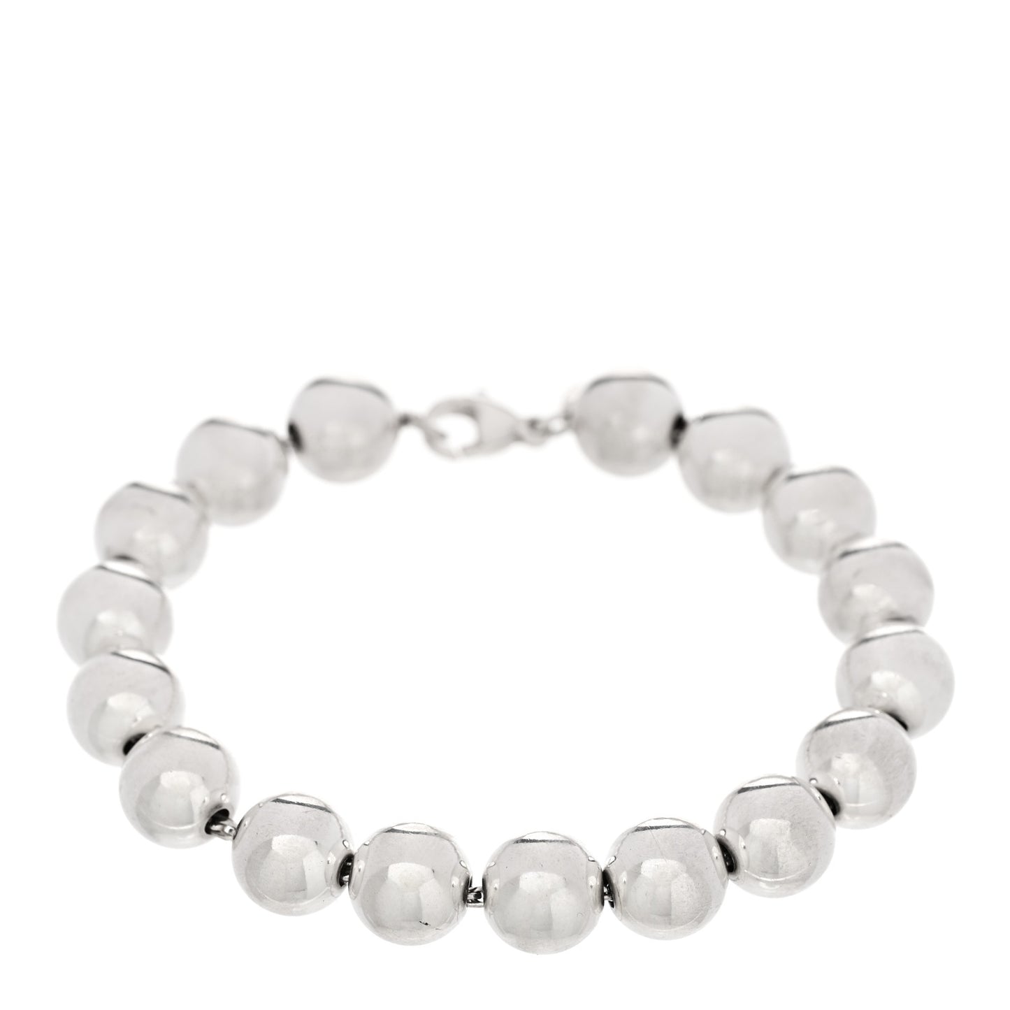 Sterling Silver 10mm Hardwear Ball Bracelet
