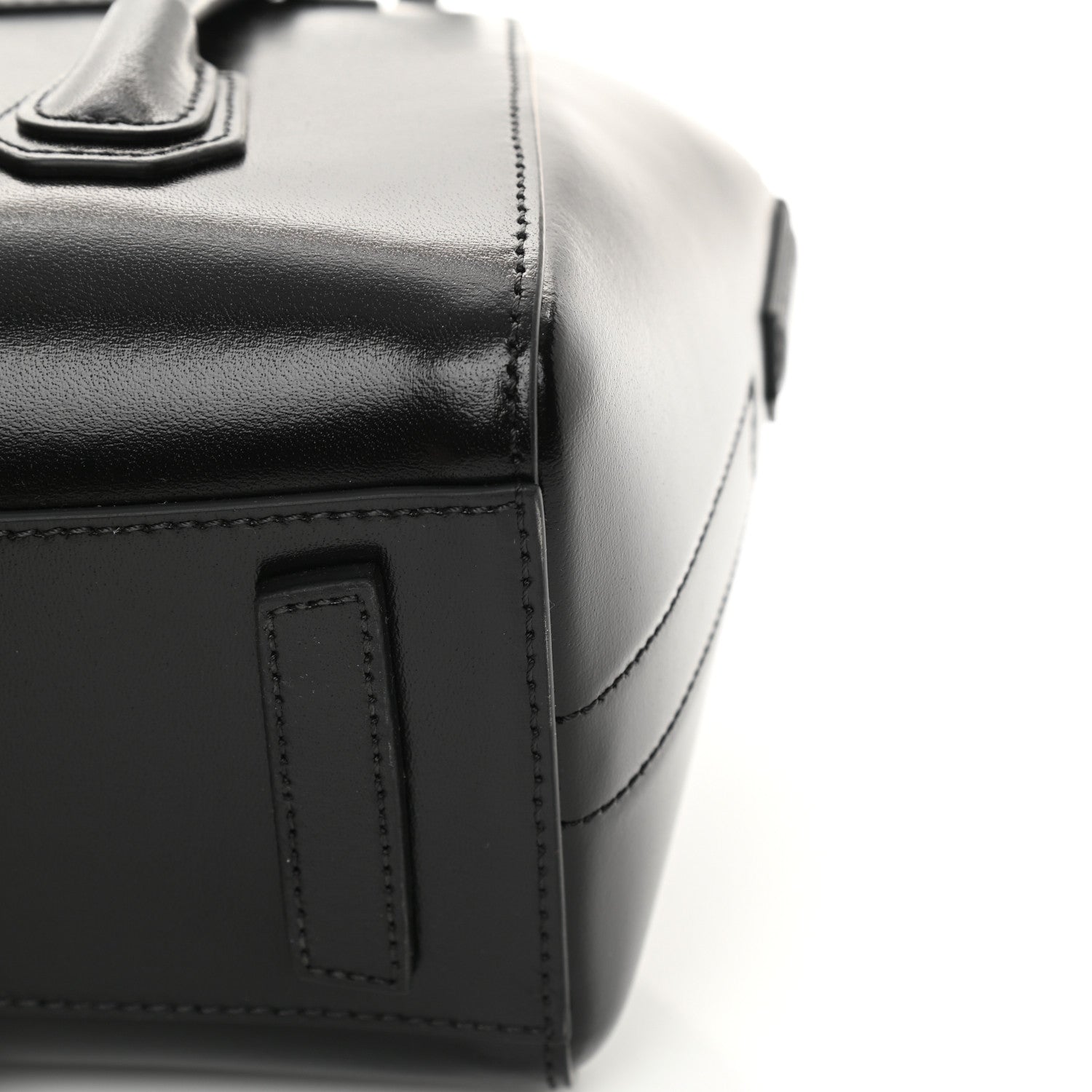 Givenchy Box Calfskin Mini Lock Antigona Shoulder Bag Black 10 of 11