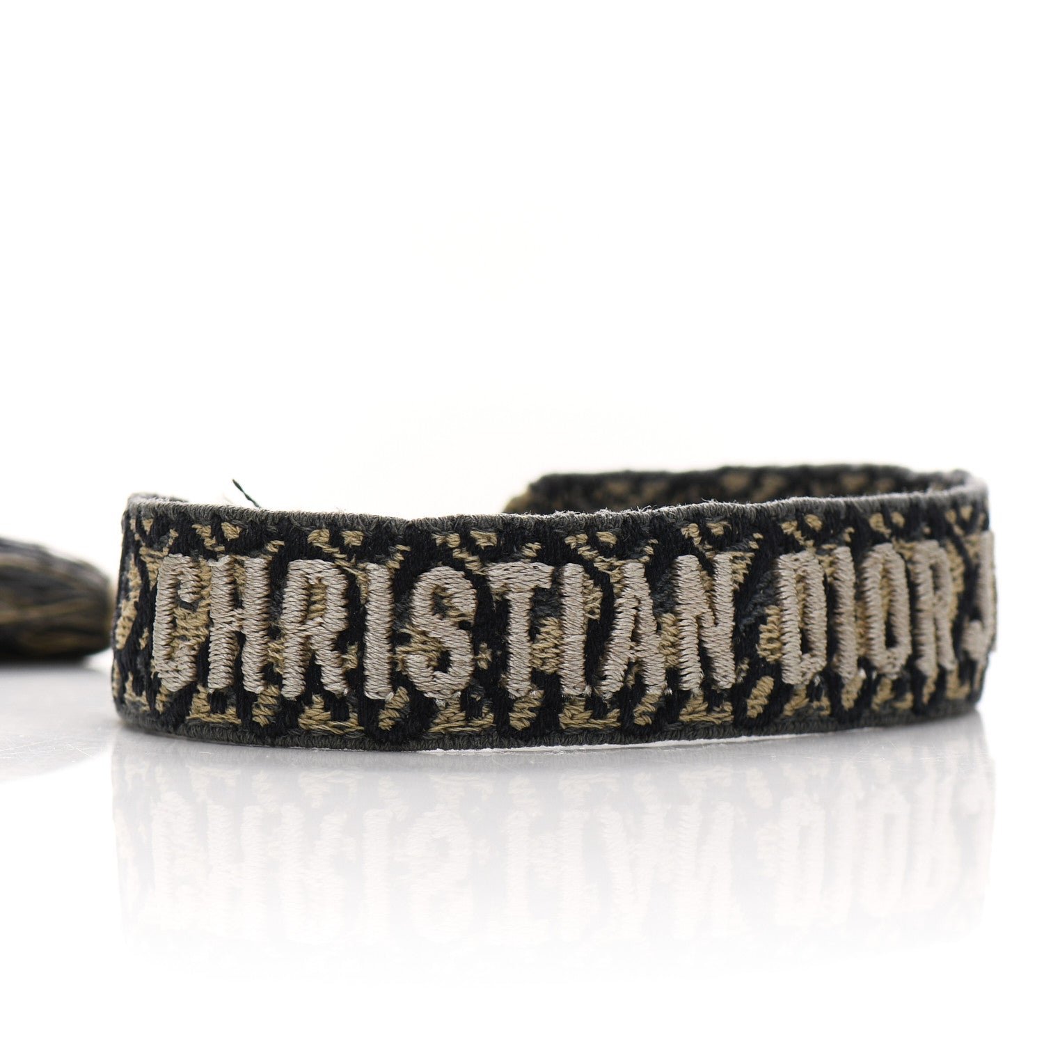 Christian Dior Woven Cotton J'Adior Friendship Bracelet Blue 3 of 3