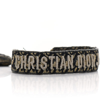 Christian Dior Woven Cotton J'Adior Friendship Bracelet Blue 3 of 3