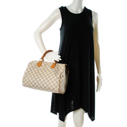 Louis Vuitton Damier Azur Speedy 30 2 of 12