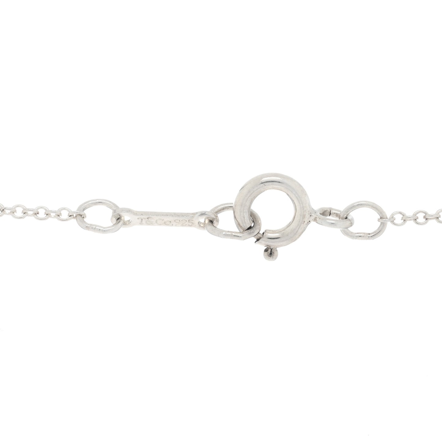 Sterling Silver Paloma Picasso Loving Heart Pendant Necklace