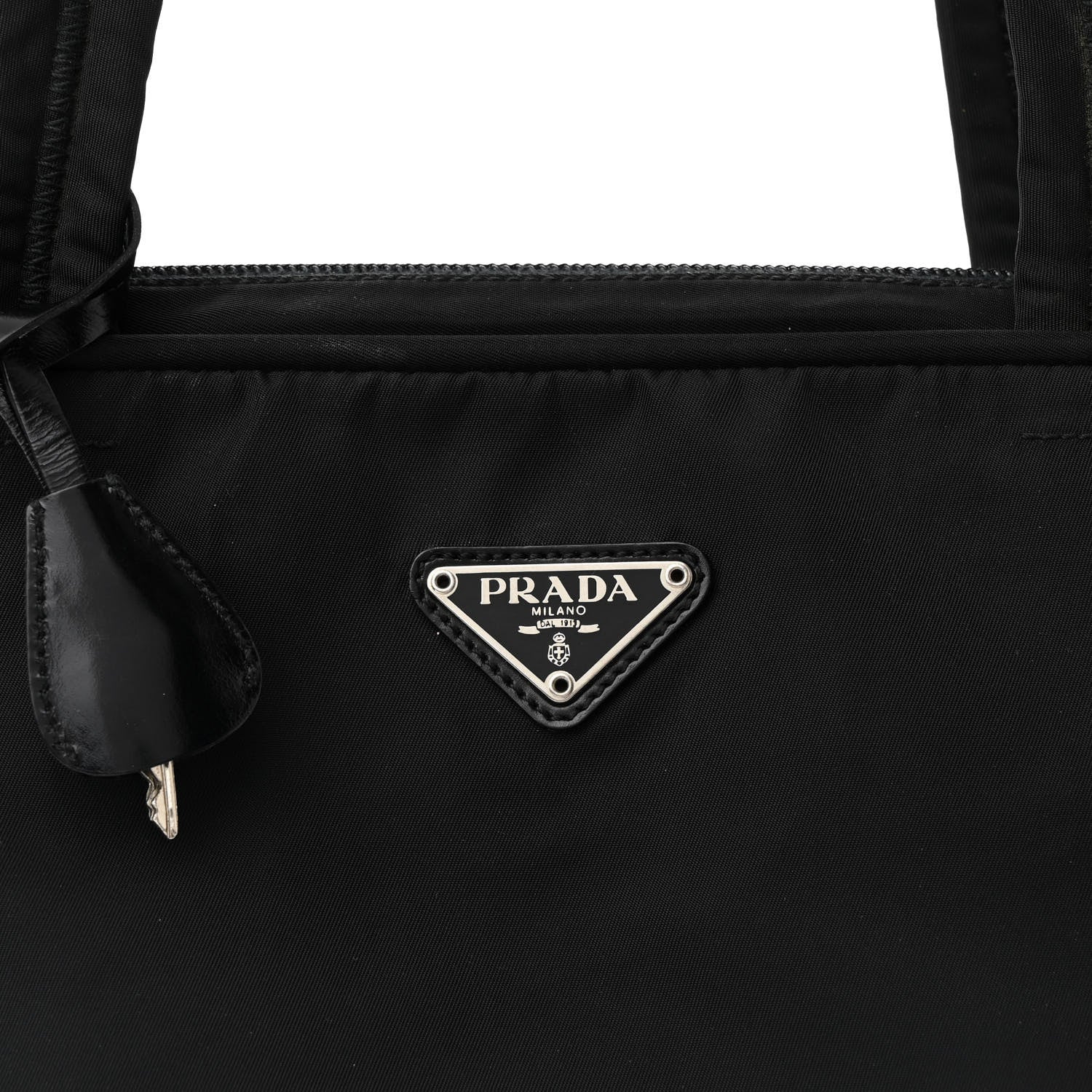 Prada Tessuto Nylon Tote Black 8 of 10