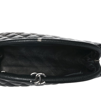 Chanel Caviar Quilted Timeless Clutch Black 5 of 9