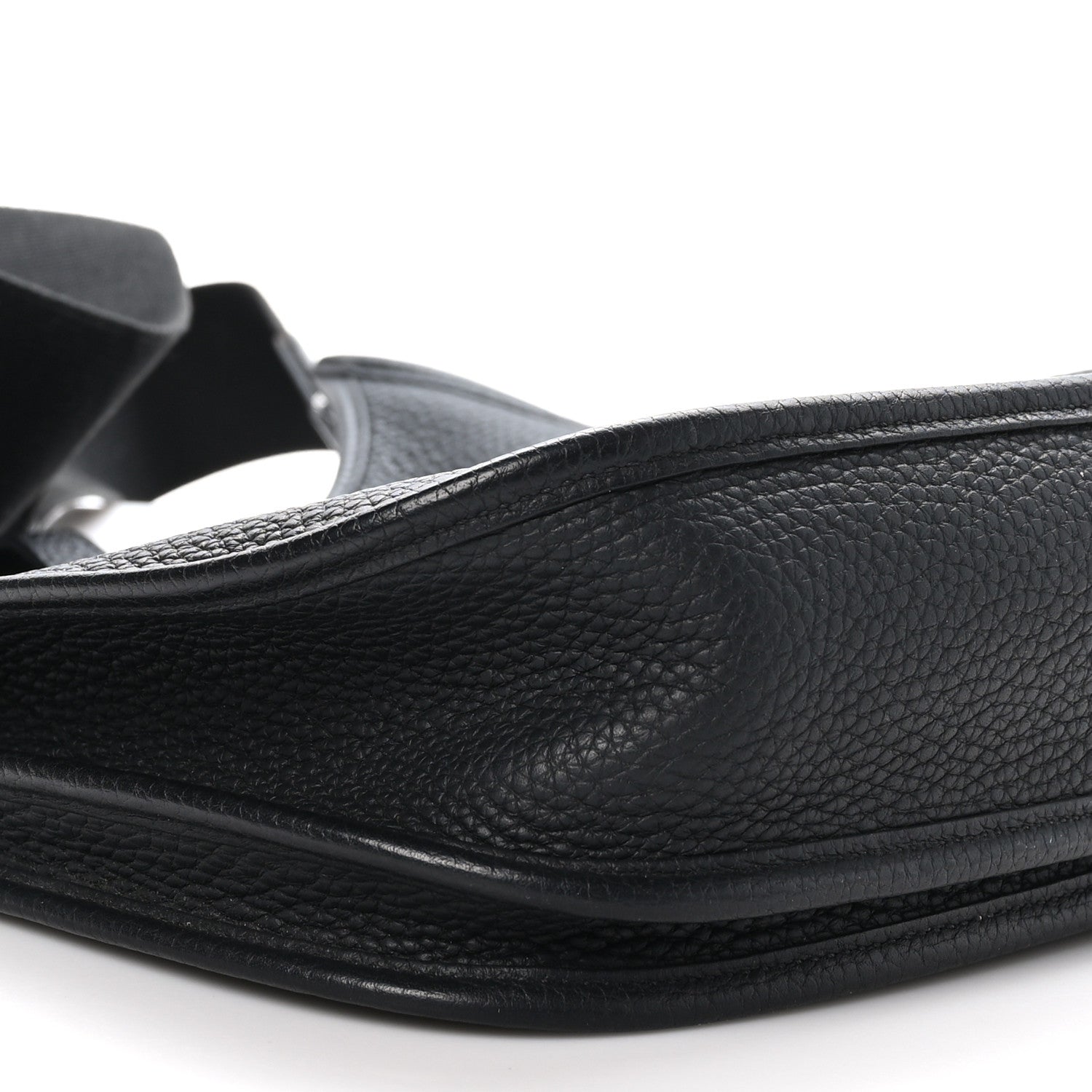 Hermes Taurillon Clemence Evelyne III PM Black 9 of 10
