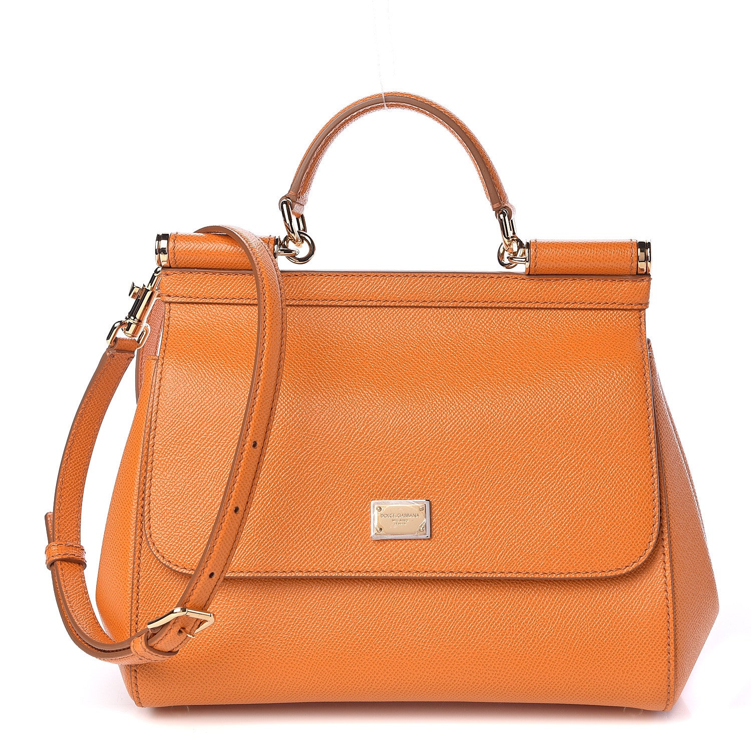 Dolce & Gabbana Dauphine Small Miss Sicily Satchel Zucca 1 of 9