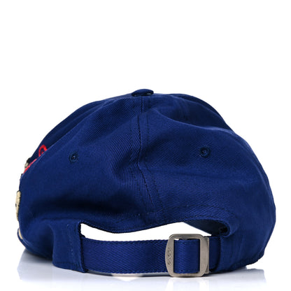 Gucci X MLB Cotton NY Yankees Baseball Hat 57-61 Blue 3 of 9