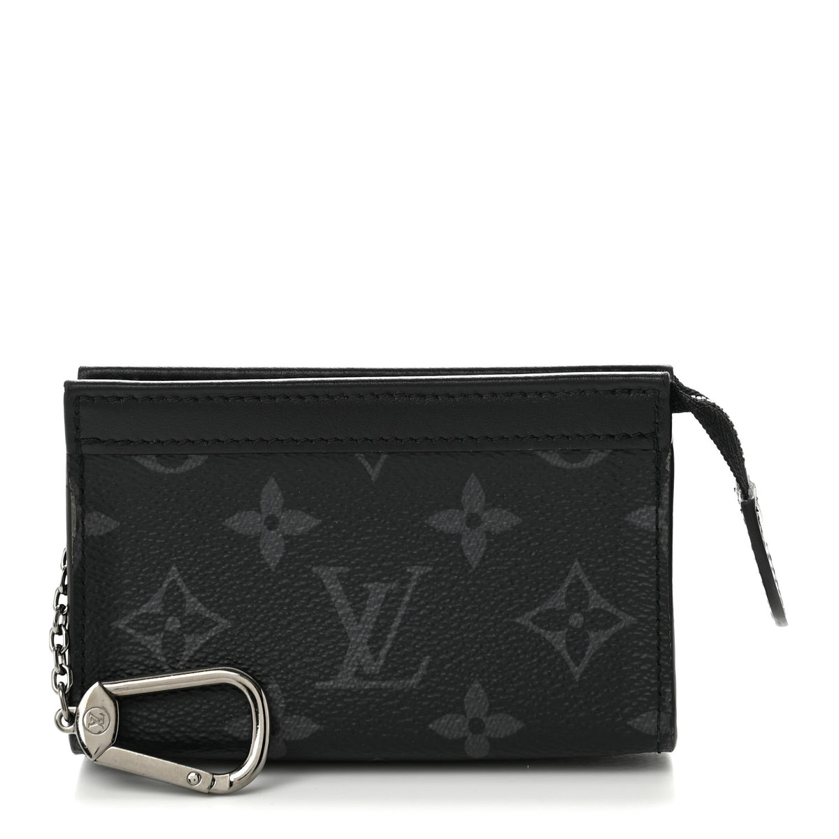 Monogram Eclipse Key Pouch Voyage