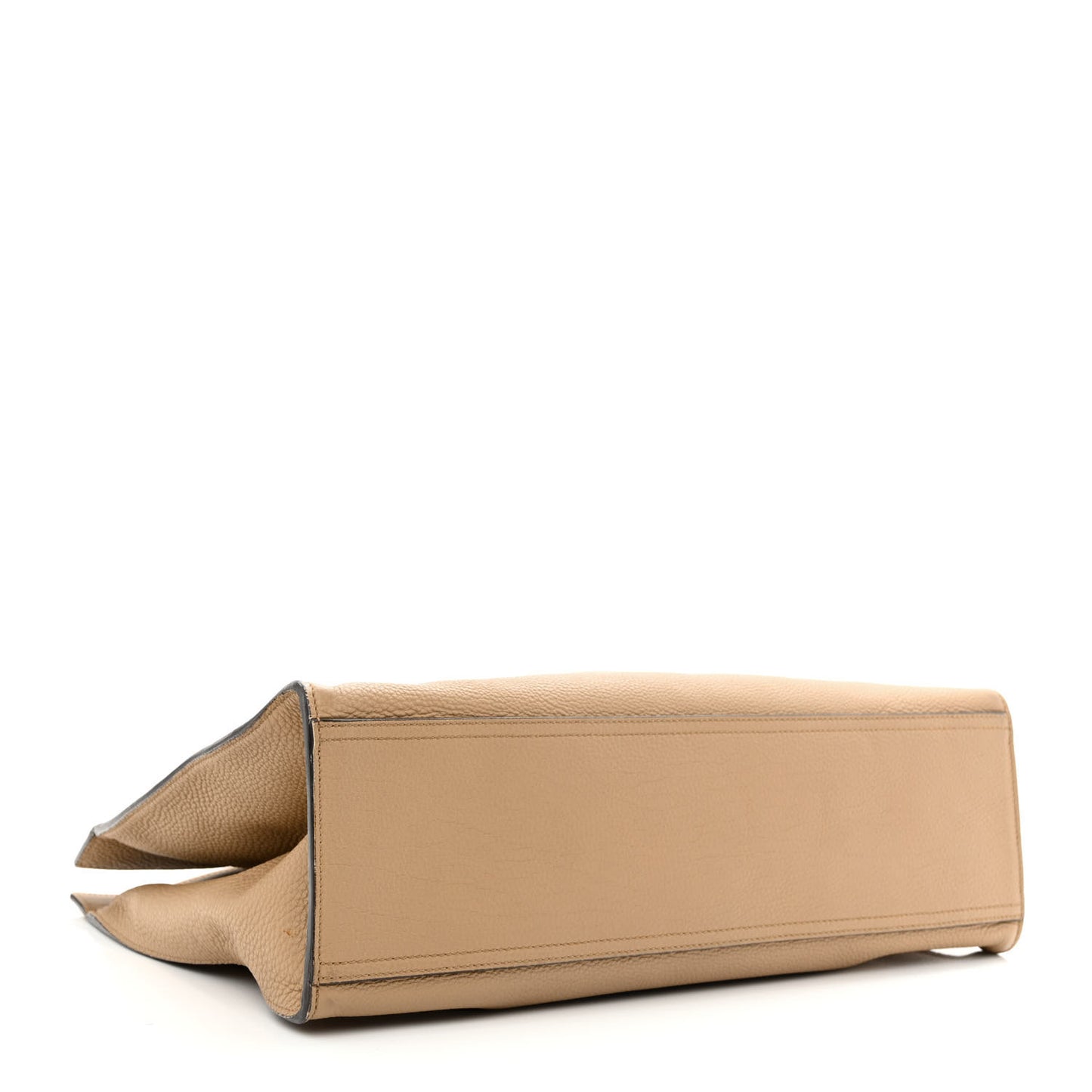 Soft Calfskin Medium Jackie Top Handle Bag Camel