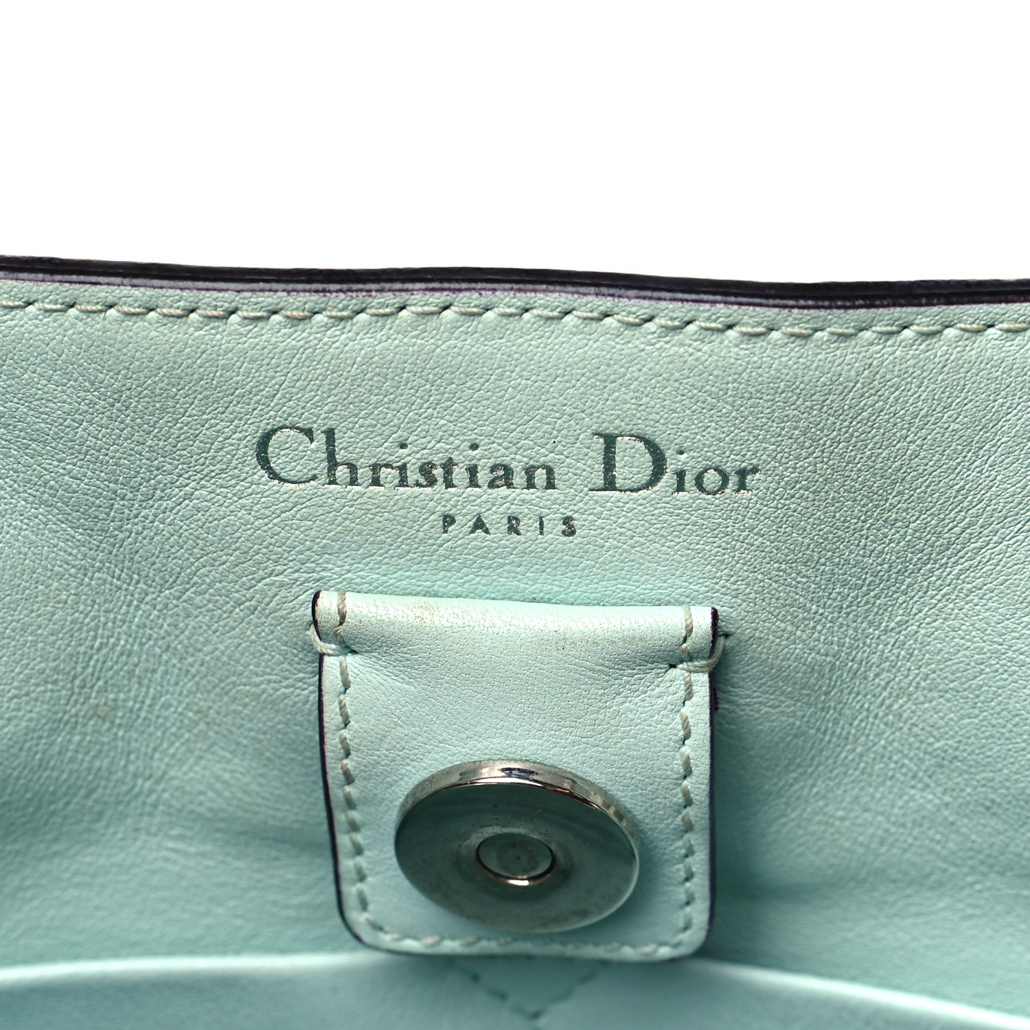 Christian Dior Calfskin Medium Diorissimo Tote Fuchsia 7 of 11