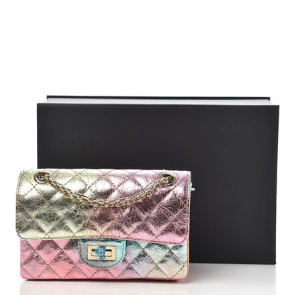 Chanel Metallic Goatskin Quilted Mini 2.55 Reissue Flap Multicolor 10 of 10