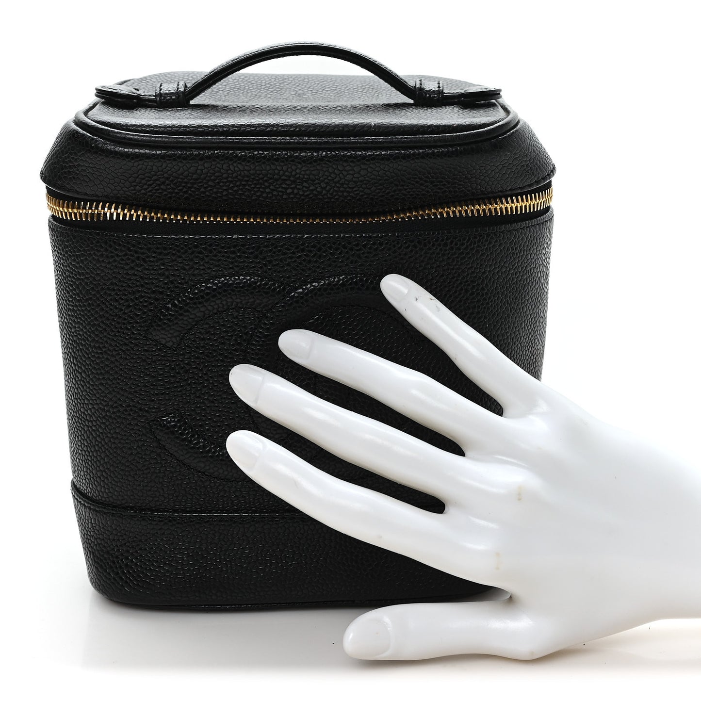 Caviar Vanity Cosmetic Case Black