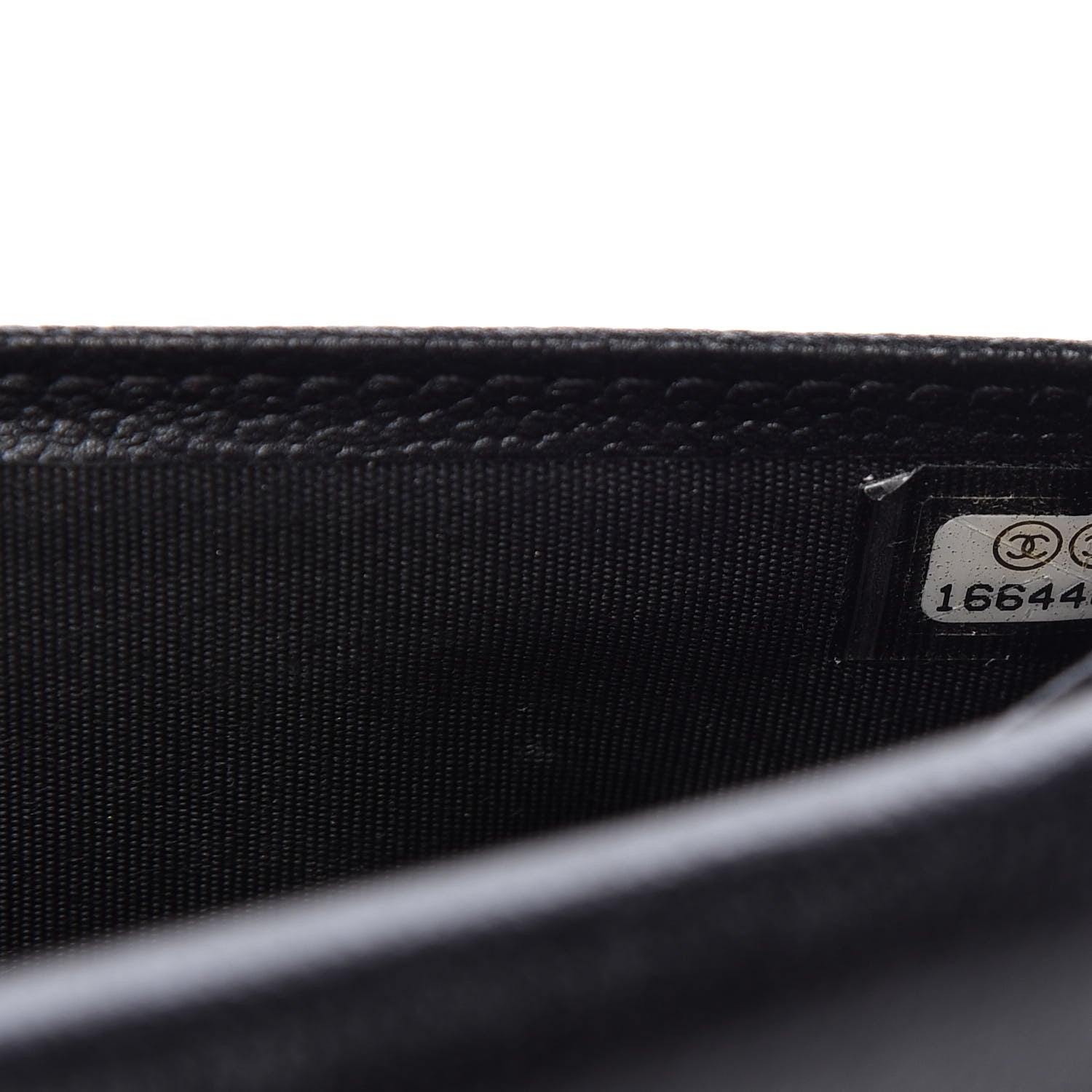 Chanel Caviar Large Sevruga Zip Around Organizer Wallet Black 10 of 14