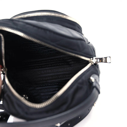 Prada Nylon Tessuto Impuntu Quilted Backpack Black 5 of 8
