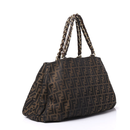 Fendi Zucca Mia Tote Tobacco 2 of 10