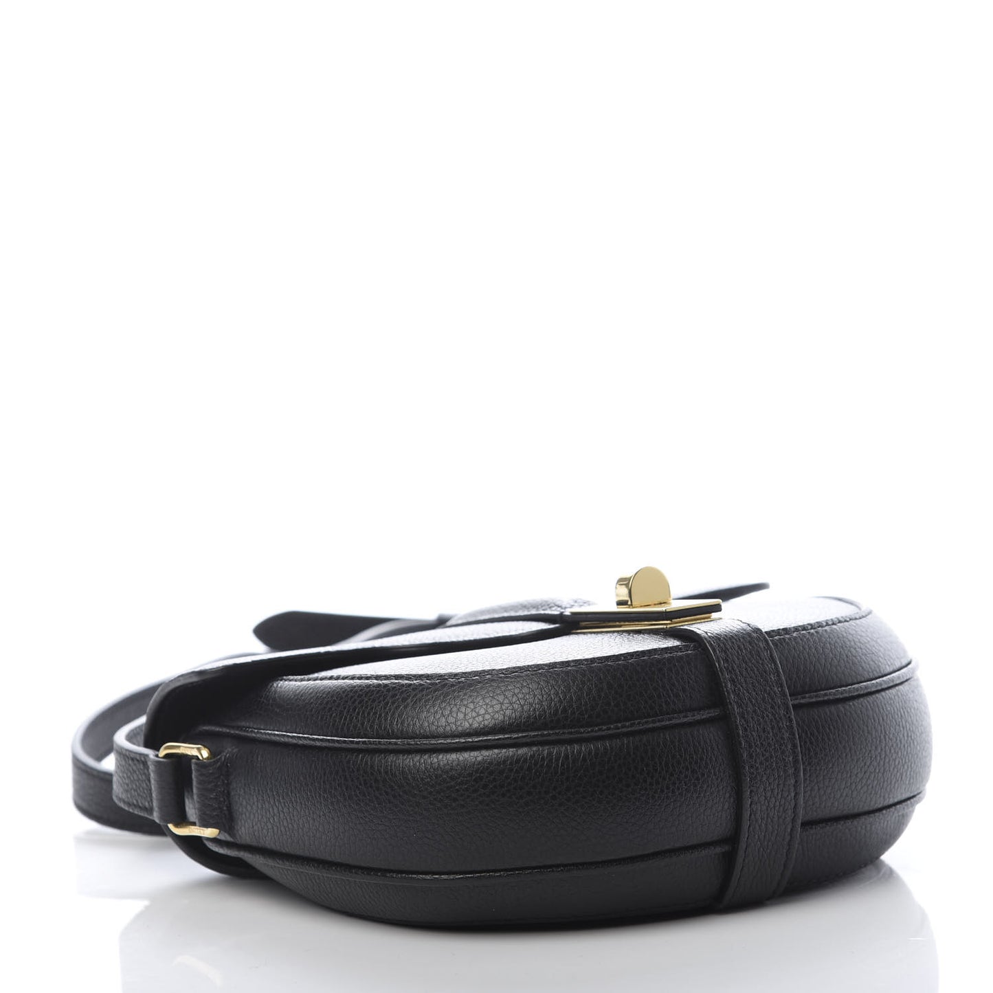 Grained Calfskin Besace Small 16 Black
