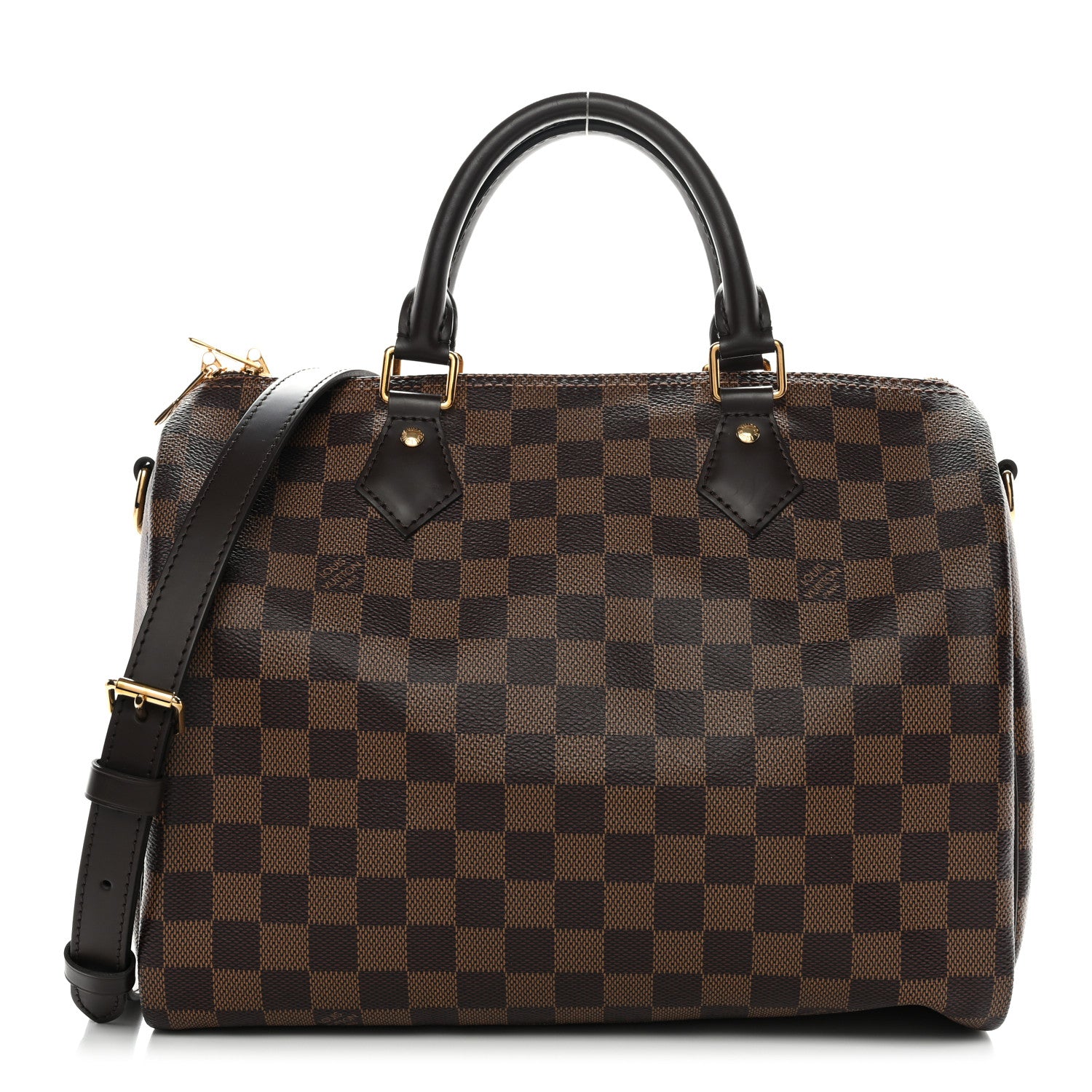 Louis Vuitton Damier Ebene Speedy Bandouliere 30 1 of 8