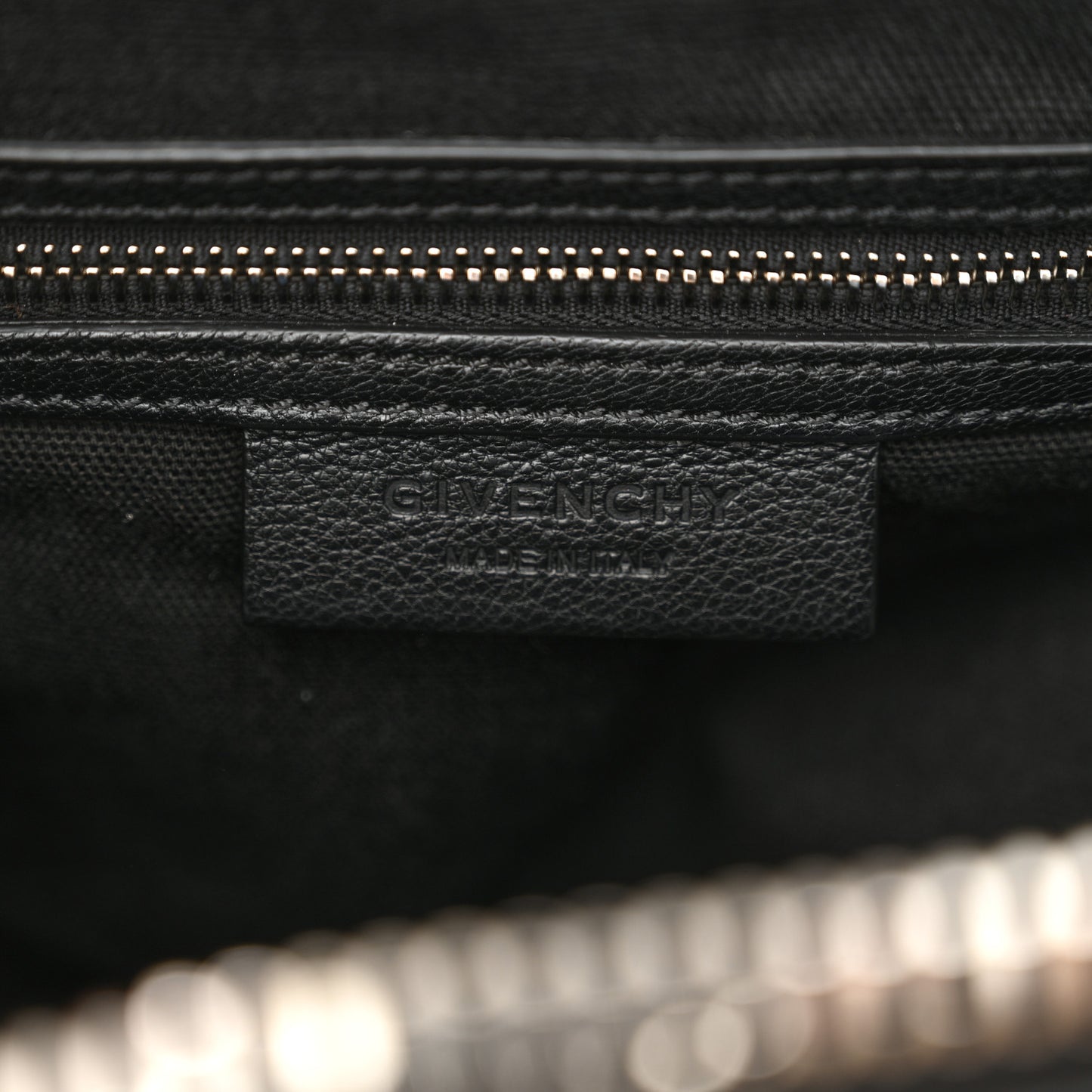 Sugar Goatskin Small Antigona Black