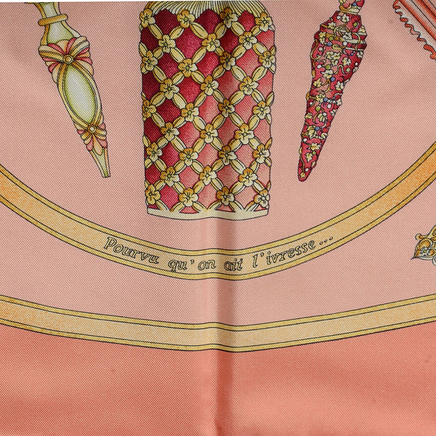 Silk Qu'Importe Le Flacon Scarf 90