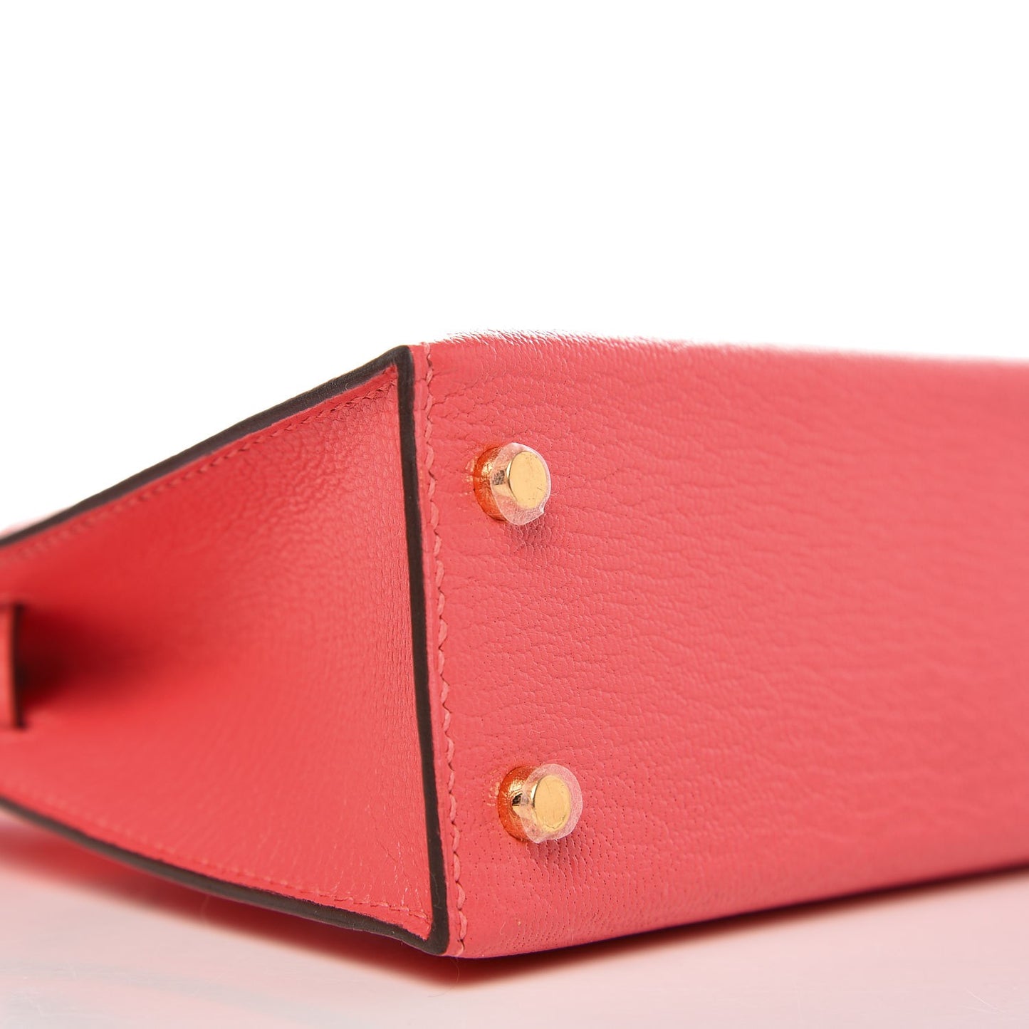 Chevre Mysore Mini Kelly Sellier 20 Rose Lipstick