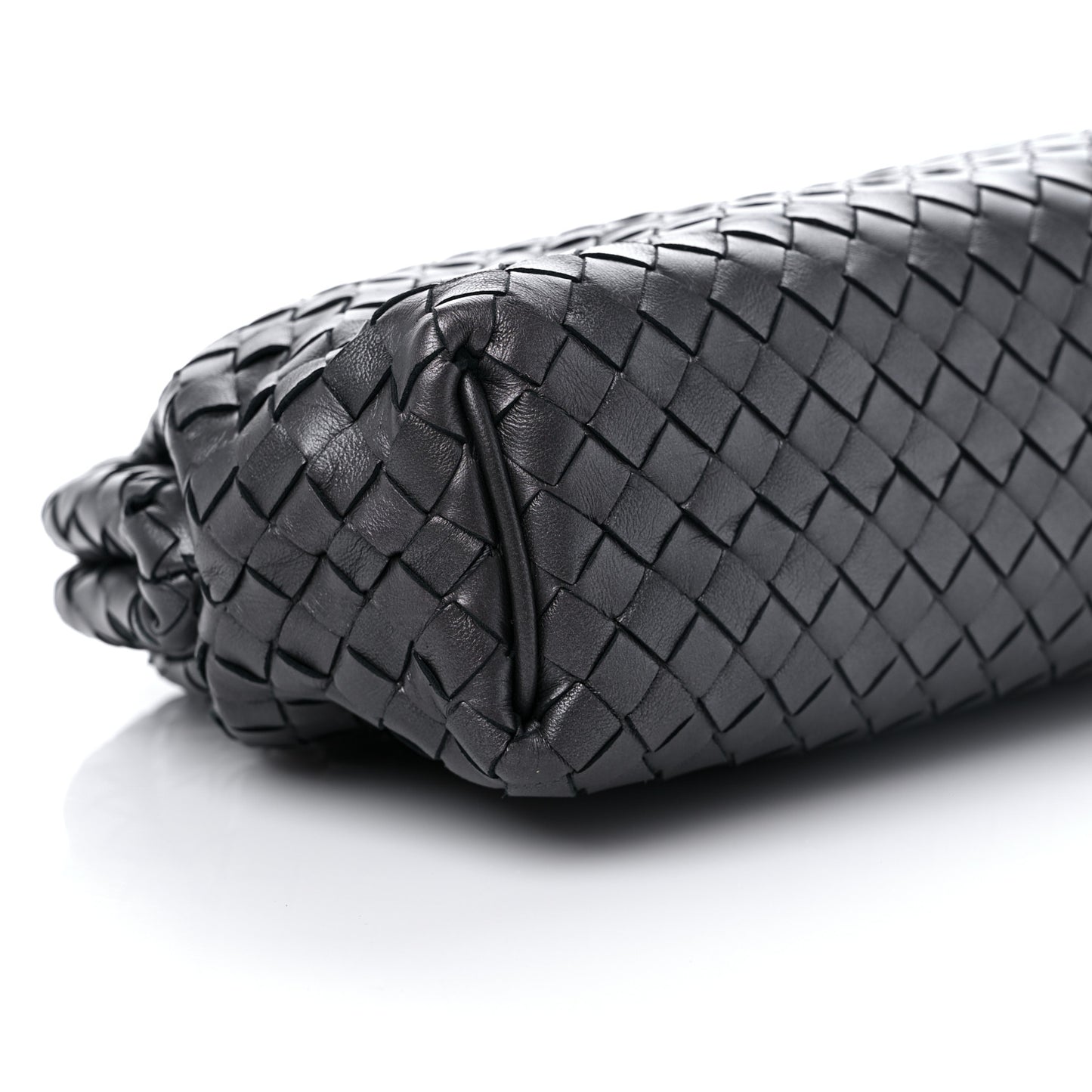 Nappa Intrecciato The Lauren 1980 Clutch Ebano