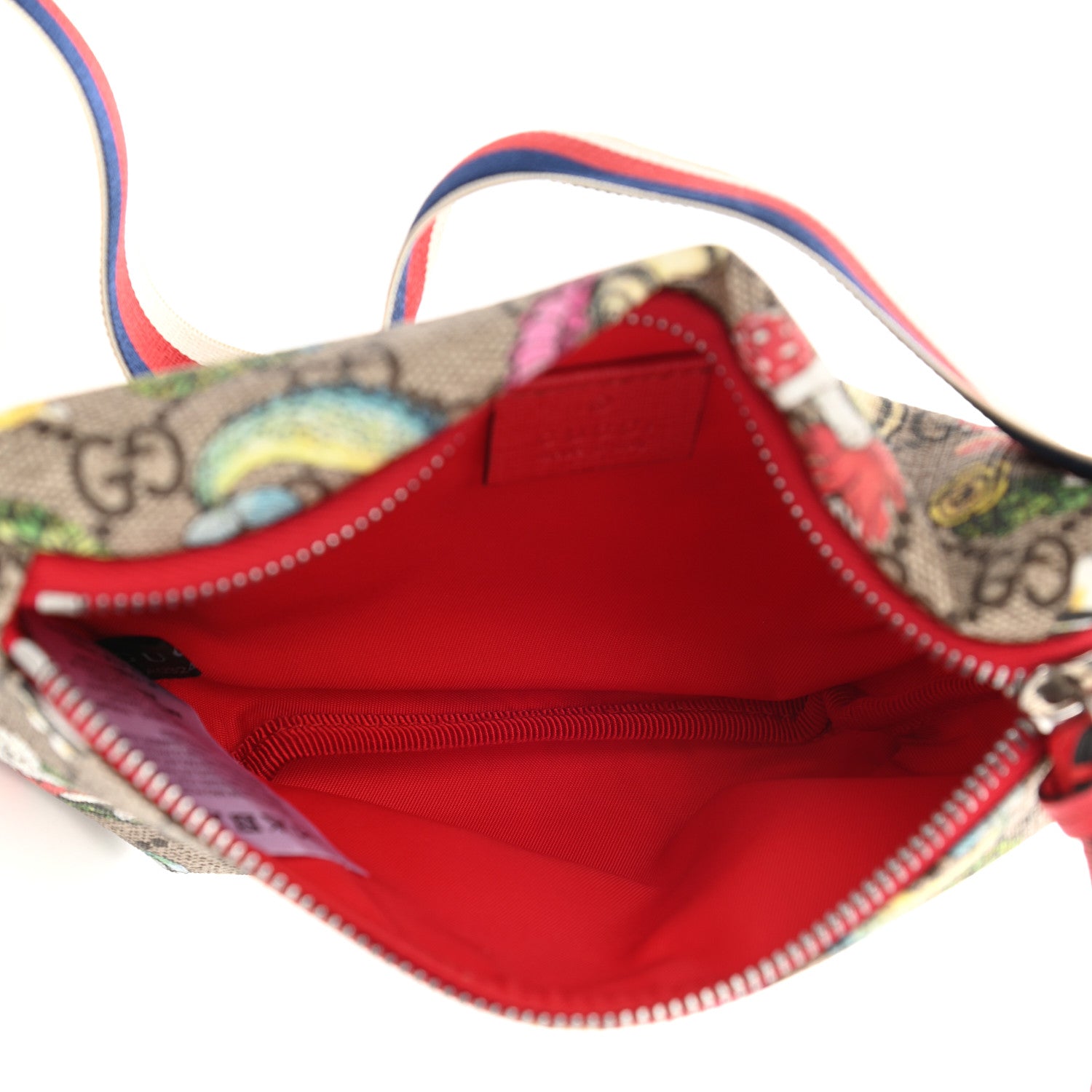 Gucci GG Supreme Monogram Childrens Bugs Print Belt Bag Multicolor 5 of 9