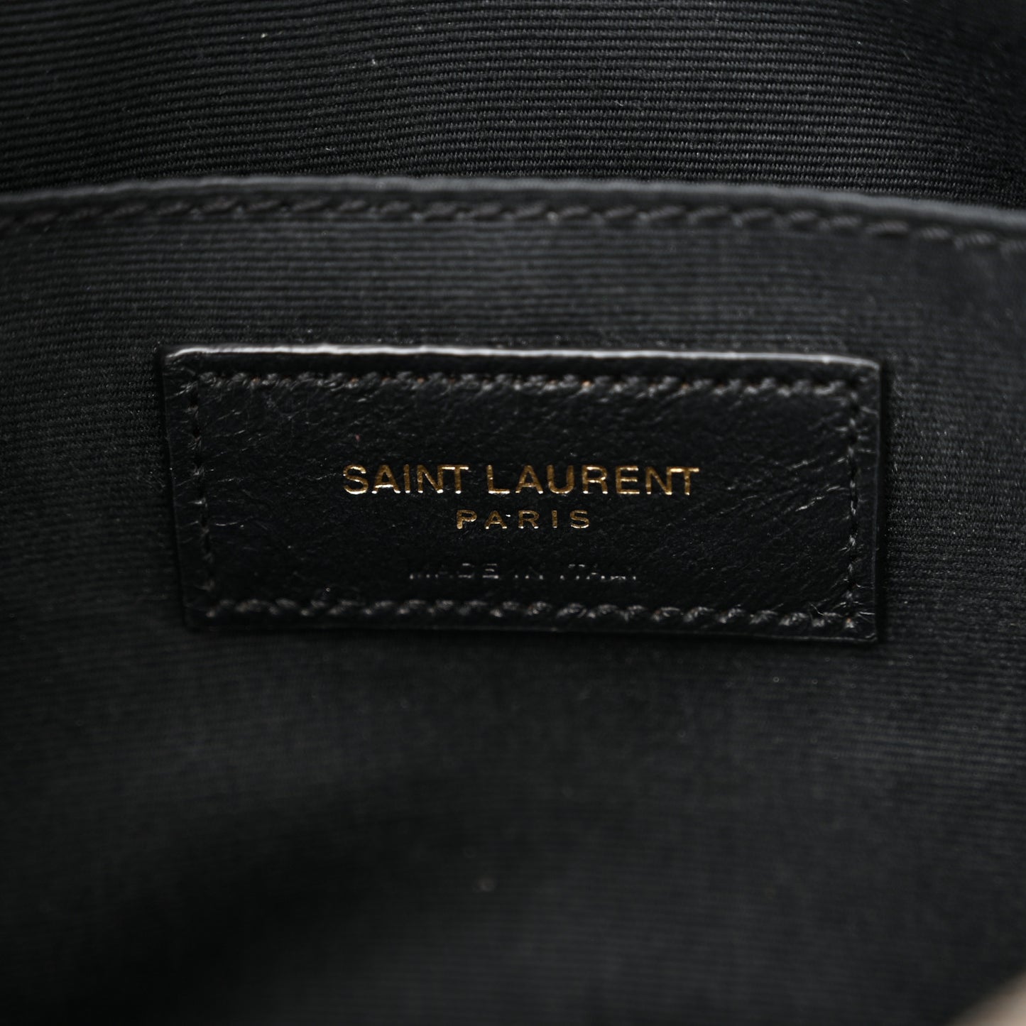 Calfskin Matelasse Monogram Lou Camera Bag Black